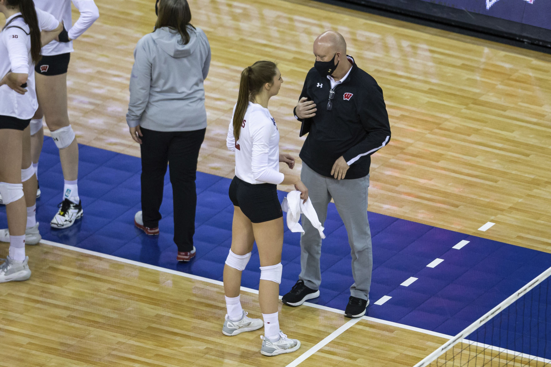 NCAA Texas Wisconsin Volleyball